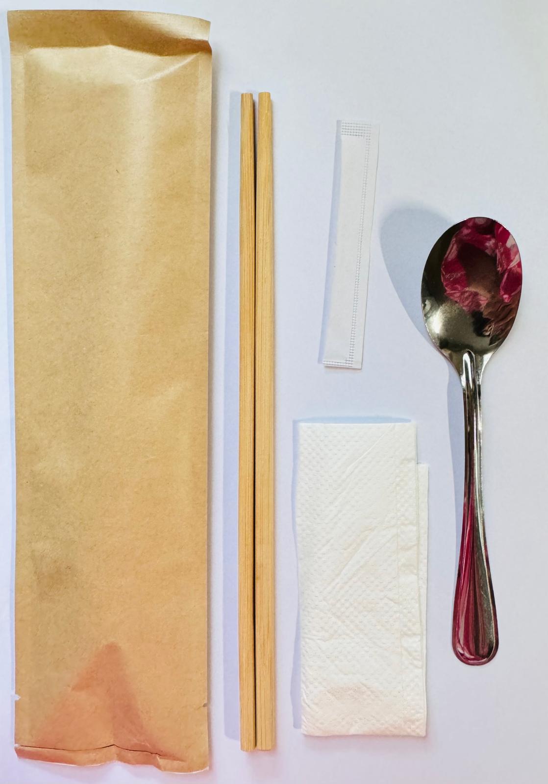 不銹鋼餐具, 玉米澱粉製刀,叉,羹(图2)